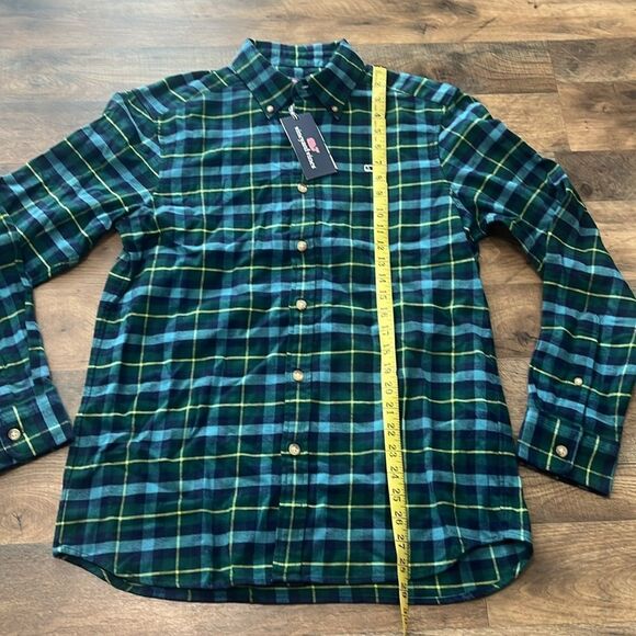 Vineyard Vines long sleeve flannel button down shirt size small - Picture 2 of 5